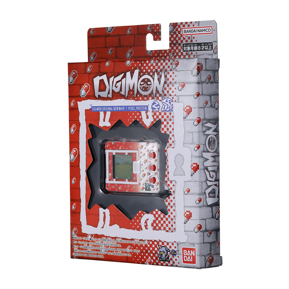 Bandai - Mobile LCD Toy - Digimon Original New Wave 1 Pixel Protein ...